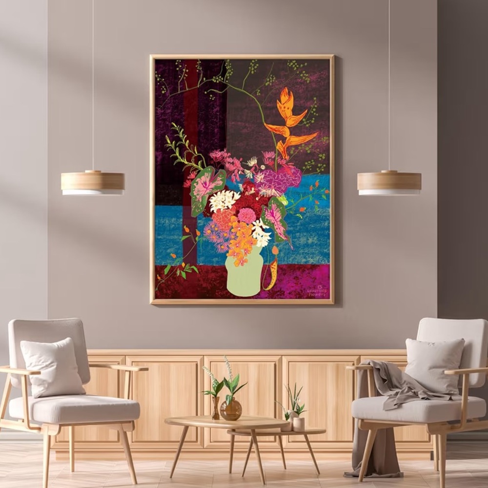 Blooming Flowers Puzzles for Adults 1000 Pieces